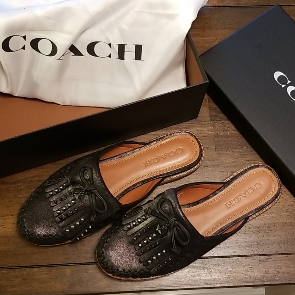 Coach "Roccasin" Slides